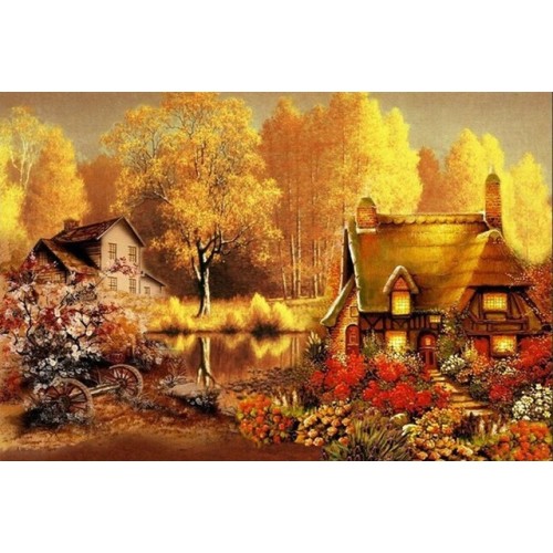 “Золотая осень в деревне”