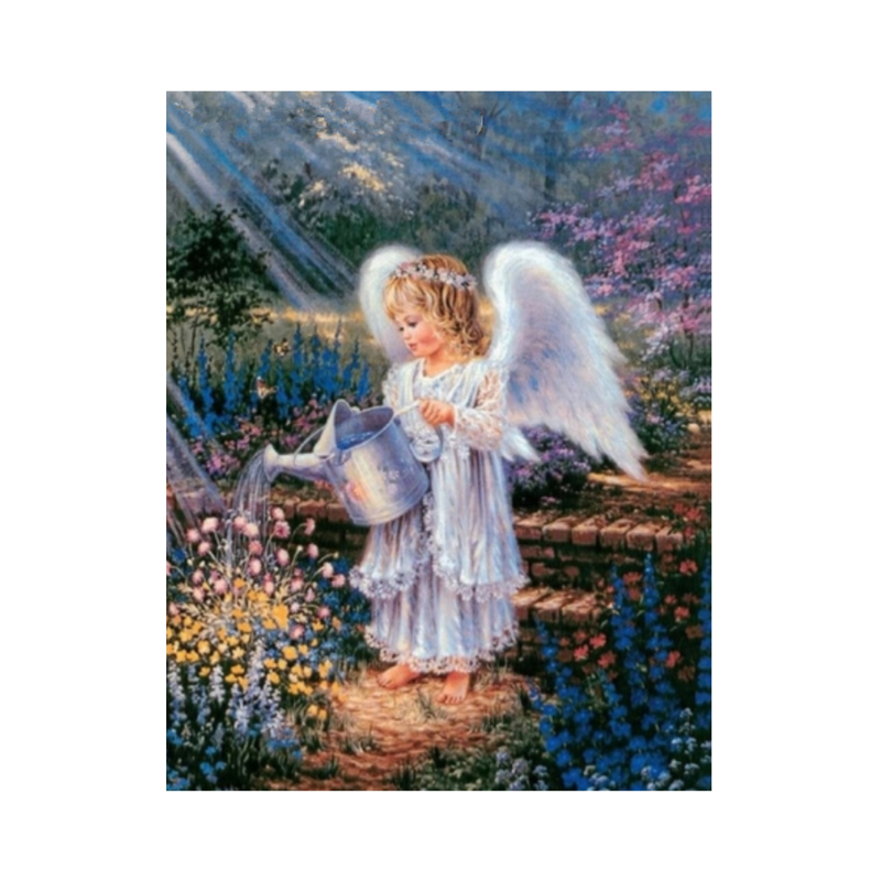 “Ангелочек и лейка”